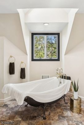 Bathroom, Free Standing Baths, Interior, Recessed Lighting