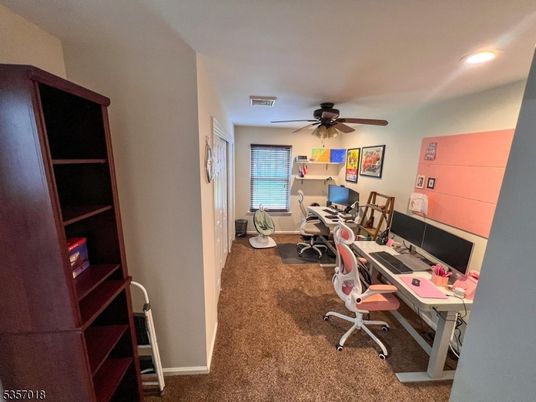 Home Office, Interior, Recessed Lighting