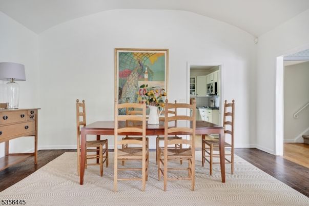 Dining room, Interior, Wood Texture Flooring