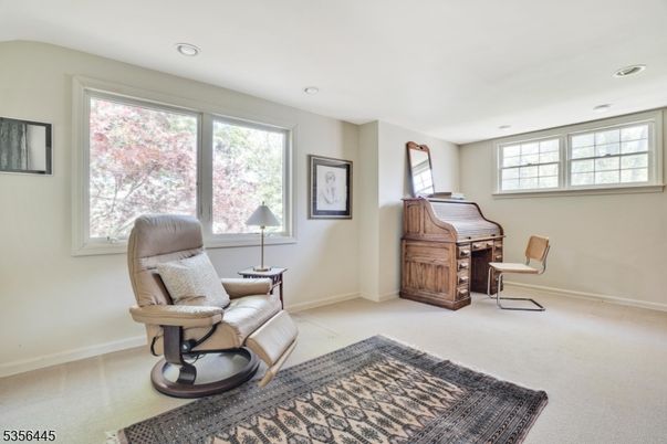Home Office, Interior, Piano, Recessed Lighting