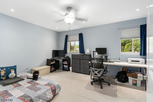 Home Office, Interior, Recessed Lighting