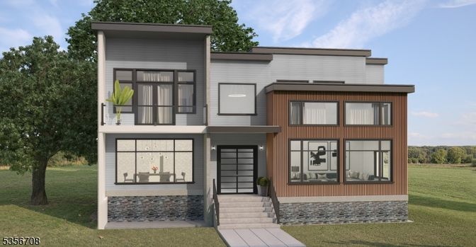 Backyard, Exterior, Facade, Modern