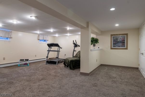 Fitness Equipment, Interior, Recessed Lighting