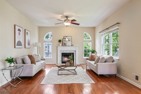 Fireplace, Interior, Living room, Wood Texture Flooring