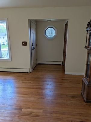 Empty room, Interior, Wood Texture Flooring