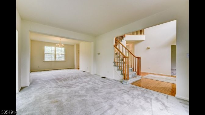 Chandelier, Empty room, Interior, Wood Texture Flooring