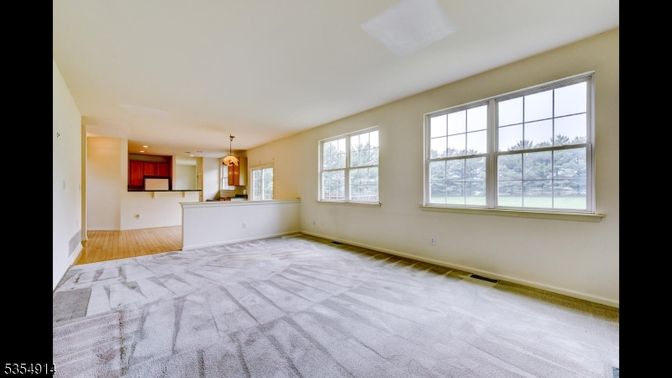 Empty room, Interior, Kitchen, Pendant Lights, Recessed Lighting