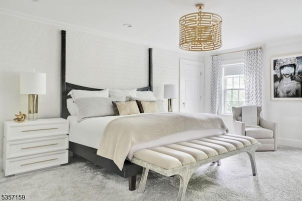 Bedroom, Interior, Pendant Lights