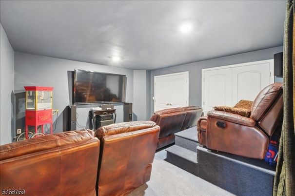 Home Theatre Room, Interior, Living room, Projection Screen, Recessed Lighting, Theatre Room