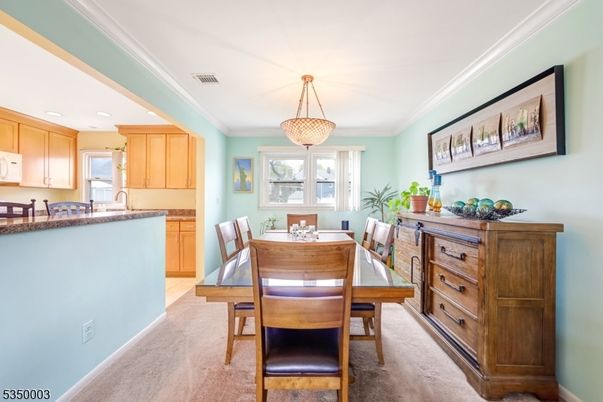 Dining room, Interior, Kitchen, Pendant Lights, Recessed Lighting