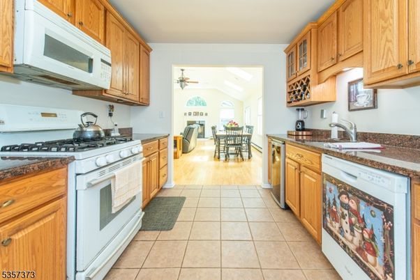 Dining room, Fireplace, Interior, Kitchen, Wood Texture Flooring