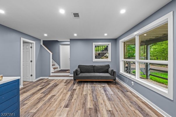 Interior, Recessed Lighting, Wood Texture Flooring