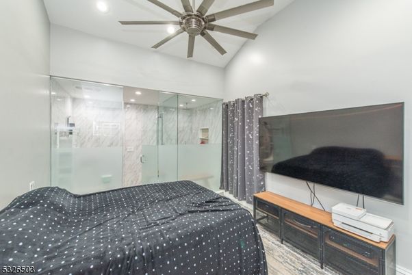 Bathroom, Bedroom, Glass Shower, Interior, Recessed Lighting