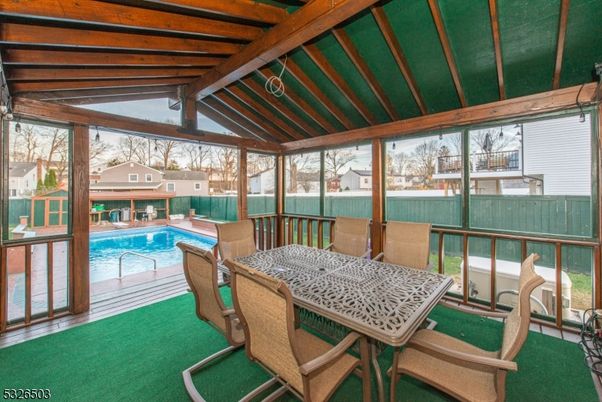 Interior, Pool, Sun Room, Wooden Beams