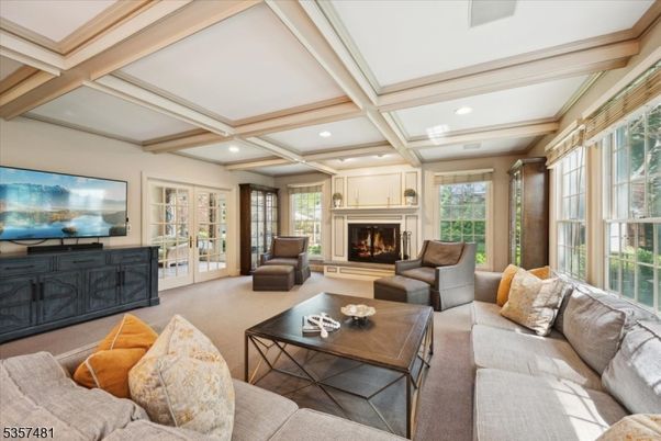Fireplace, Interior, Living room, Recessed Lighting