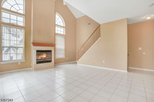 Empty room, Fireplace, Interior