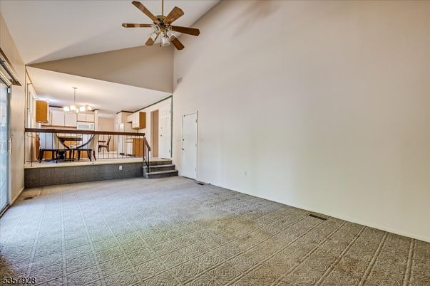 Chandelier, Empty room, Interior, Kitchen