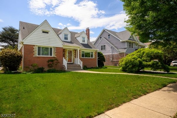 Exterior, Facade, Brick Facade, Cape Cod