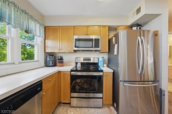 Interior, Kitchen, Stainless Steel Appliances