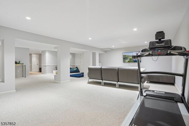 Fitness Equipment, Interior, Recessed Lighting