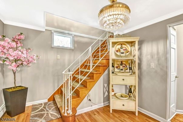 Chandelier, Interior, Wood Texture Flooring