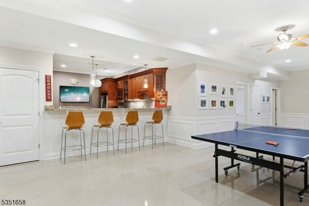 Game Room, Interior, Pendant Lights, Recessed Lighting