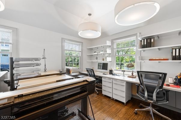 Home Office, Interior, Wood Texture Flooring