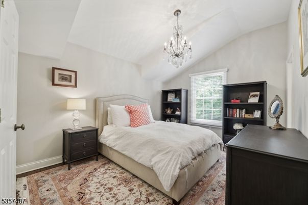Bedroom, Chandelier, Interior