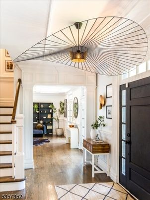 Interior, Pendant Lights, Wood Texture Flooring