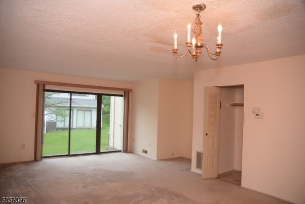 Chandelier, Empty room, Interior