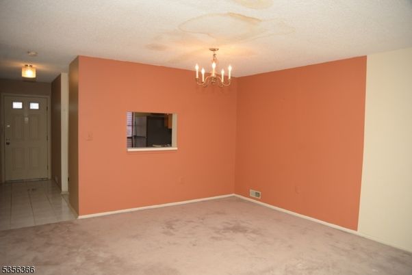 Chandelier, Empty room, Interior