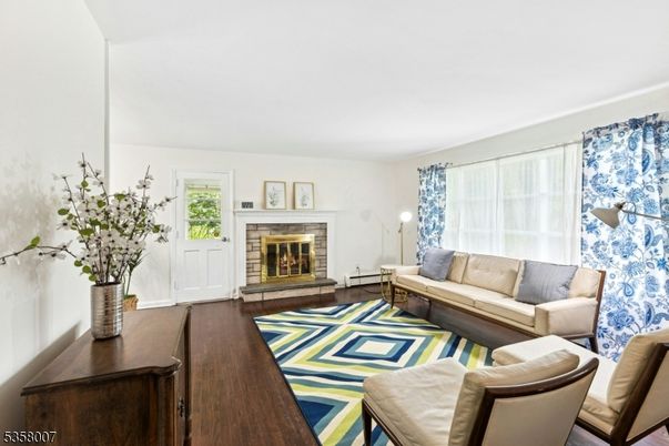 Fireplace, Interior, Living room, Wood Texture Flooring