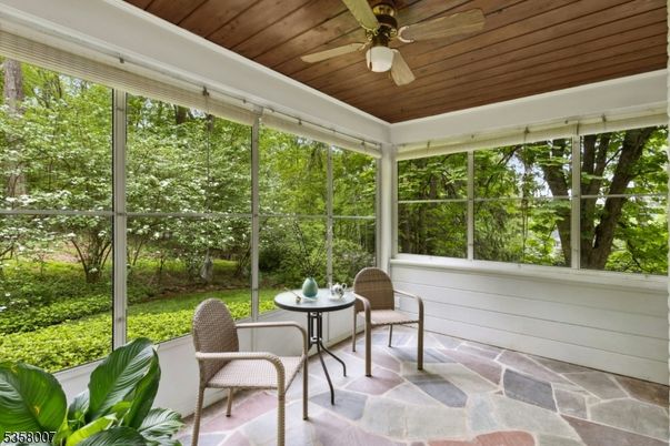 Interior, Sun Room, Wooden Ceilings