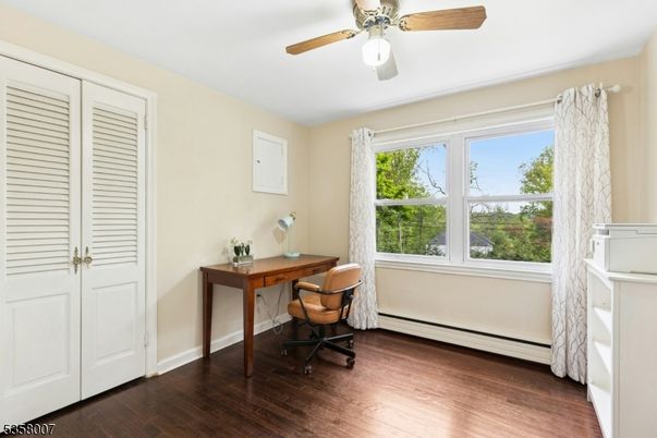 Home Office, Interior, Wood Texture Flooring