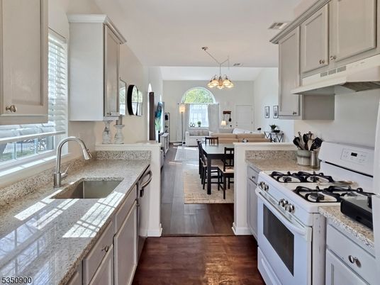 Chandelier, Dining room, Interior, Kitchen, Living room, Pendant Lights, Wood Texture Flooring