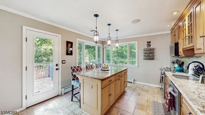 Interior, Kitchen, Pendant Lights, Recessed Lighting