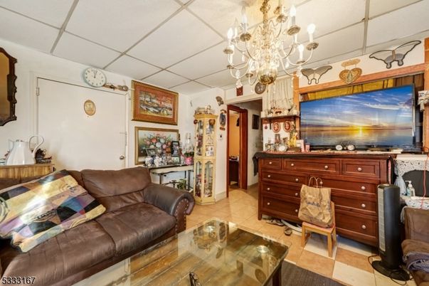 Chandelier, Interior, Living room