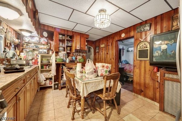 Dining room, Interior, Wooden Walls