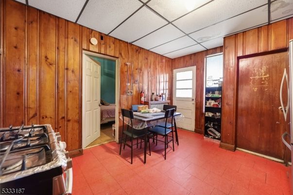 Dining room, Interior, Wooden Walls