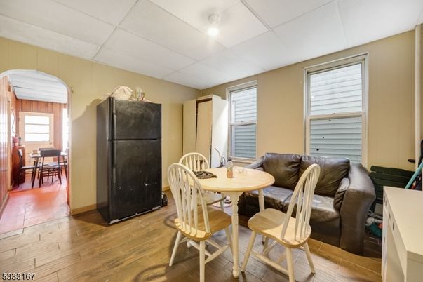 Dining room, Interior, Wood Texture Flooring