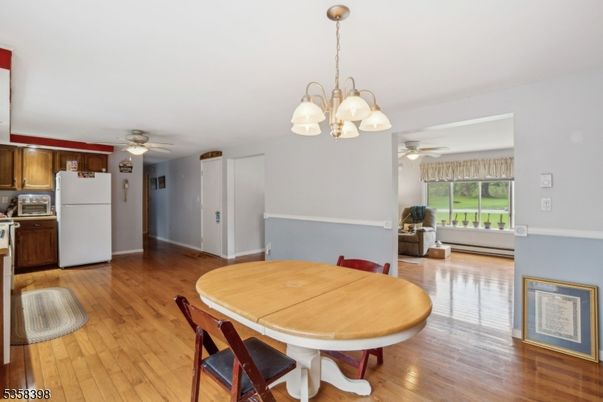 Chandelier, Dining room, Interior, Kitchen, Wood Texture Flooring