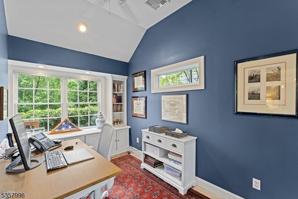 Home Office, Interior, Recessed Lighting