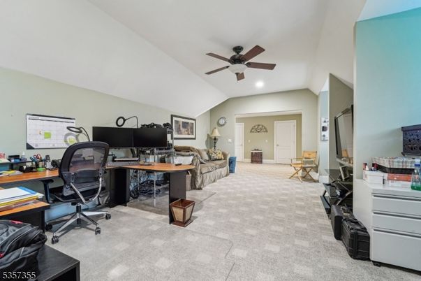 Home Office, Interior, Recessed Lighting