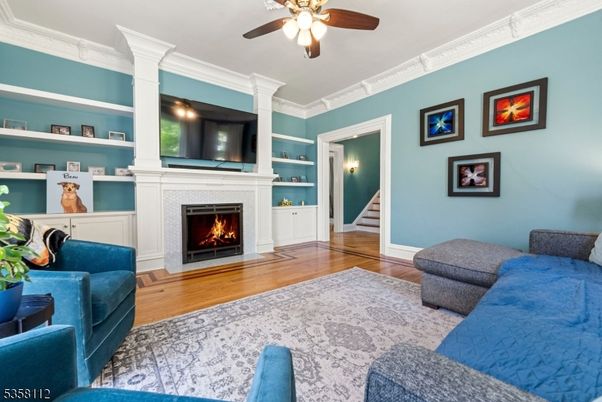 Fireplace, Interior, Living room, Wood Texture Flooring