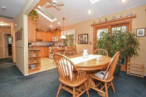 Dining room, Interior, Kitchen, Pendant Lights, Recessed Lighting