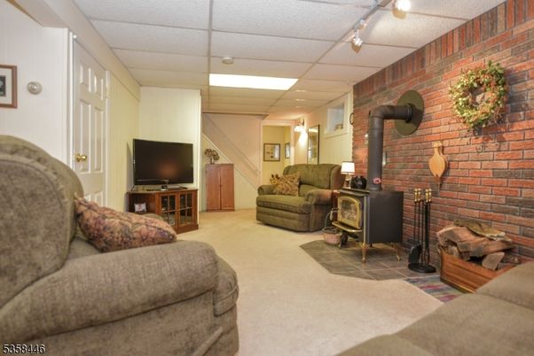 Fireplace, Interior, Living room, Stone Walls