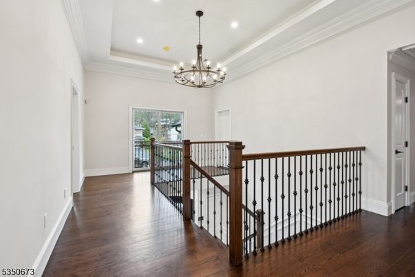 Chandelier, Interior, Recessed Lighting, Wood Texture Flooring