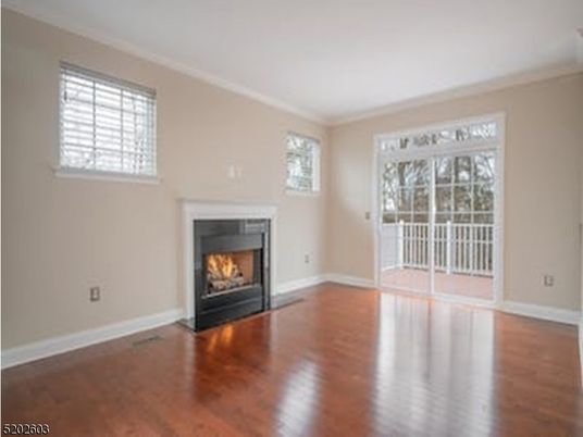 Empty room, Fireplace, Interior, Wood Texture Flooring