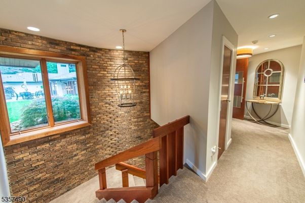 Interior, Pendant Lights, Recessed Lighting, Stone Walls