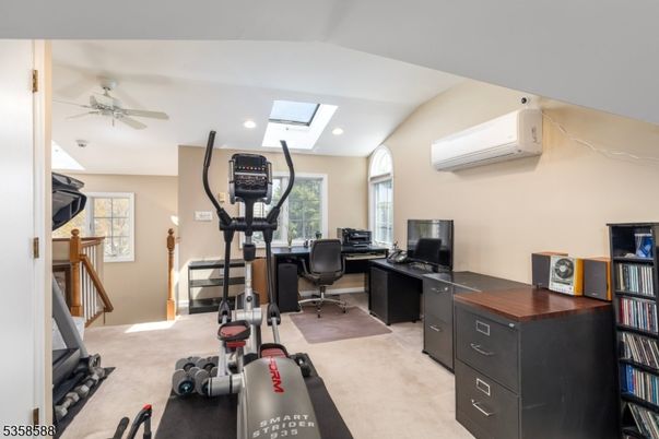 Fitness Equipment, Home Office, Interior, Recessed Lighting